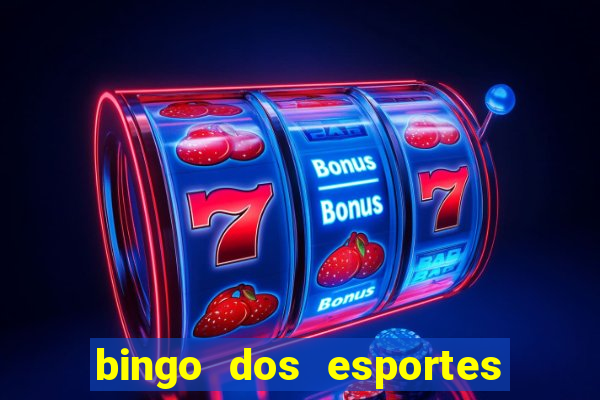 bingo dos esportes para imprimir